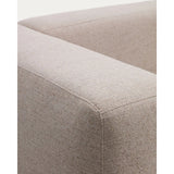4-Sitzer-Ecksofa Blok in beiger Chenille, 290 x 290 cm, FSC Mix Credit von Kave Home – Bild 9