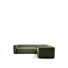 4-Sitzer-Ecksofa Blok in moosgrüner Chenille, 290 x 290 cm, FSC Mix Credit von Kave Home – Bild 1