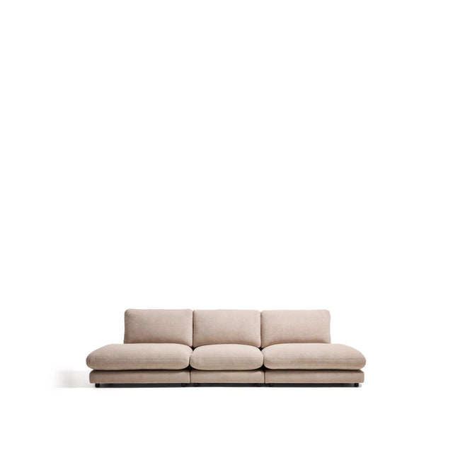 4-Sitzer-Modularsofa Gala aus Microbouclé oder Chenille, FSC Mix Credit, 330 cm von Kave Home – Bild 1