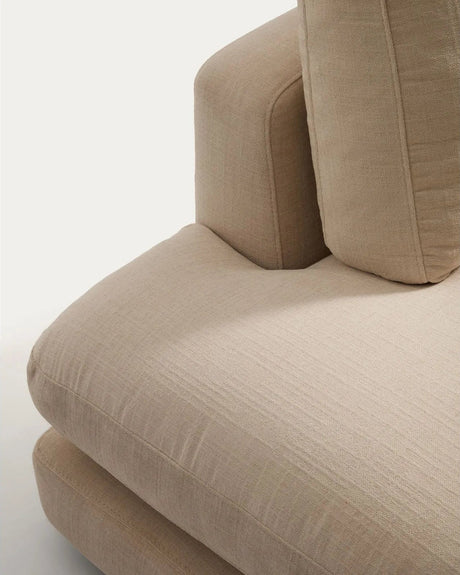 4-Sitzer-Modularsofa Gala aus beiger Chenille, FSC Mix Credit, 330 cm von Kave Home – Bild 9