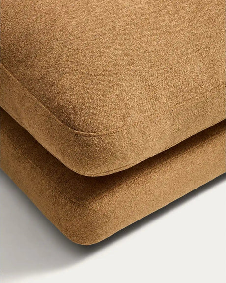 4-Sitzer-Modularsofa Gala aus senfgelbem Microbouclé, FSC Mix Credit, 330 cm von Kave Home – Bild 7
