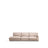 4-Sitzer-Modularsofa Gala mit Randmodul links aus Microbouclé oder Chenille, FSC Mix Credit, 315 cm von Kave Home – Bild 1