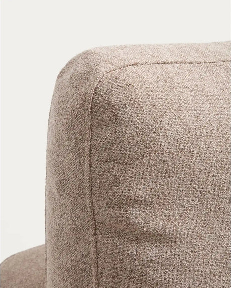 4-Sitzer-Modularsofa Gala mit Randmodul links aus Microbouclé oder Chenille, FSC Mix Credit, 315 cm von Kave Home – Bild 7