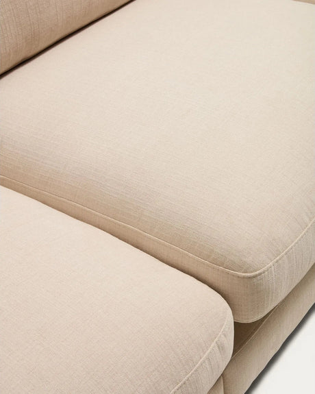 4-Sitzer-Modularsofa Gala mit Randmodul links aus beiger Chenille, FSC Mix Credit, 315 cm von Kave Home – Bild 7