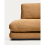 4-Sitzer-Modularsofa Gala mit Randmodul links aus senfgelbem Microbouclé, FSC Mix Credit, 315 cm von Kave Home – Bild 5