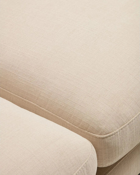 4-Sitzer-Modularsofa Gala mit Randmodul rechts aus beiger Chenille, FSC Mix Credit, 315 cm von Kave Home – Bild 8
