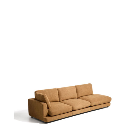 4-Sitzer-Modularsofa Gala mit Randmodul rechts aus senfgelbem Microbouclé, FSC Mix Credit, 315 cm von Kave Home – Bild 3