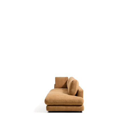 4-Sitzer-Modularsofa Gala mit Randmodul rechts aus senfgelbem Microbouclé, FSC Mix Credit, 315 cm von Kave Home – Bild 5