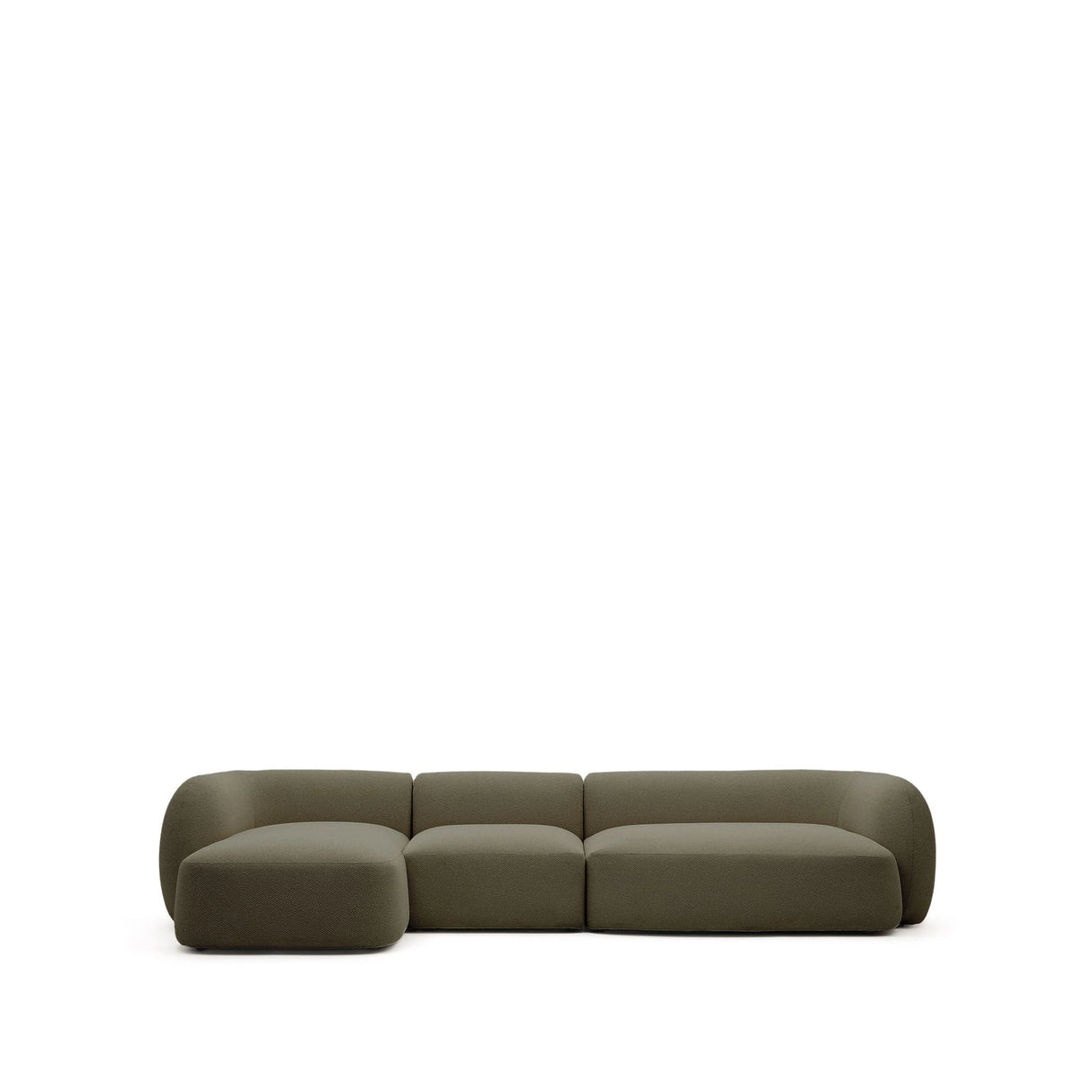 4-Sitzer-Modularsofa Martina mit Chenille und Chaiselongue links 377 cm von Kave Home – Bild 1