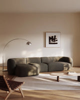 4-Sitzer-Modularsofa Martina mit Chenille und Chaiselongue links 377 cm von Kave Home – Bild 2