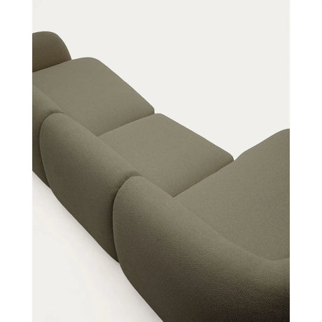 4-Sitzer-Modularsofa Martina mit Chenille und Chaiselongue links 377 cm von Kave Home – Bild 7