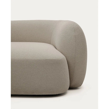 4-Sitzer-Modularsofa Martina mit Chenille und Chaiselongue links in Steinton 377 cm von Kave Home – Bild 8
