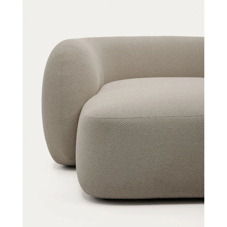 4-Sitzer-Modularsofa Martina mit Chenille und Chaiselongue rechts in Steinton 377 cm von Kave Home – Bild 8