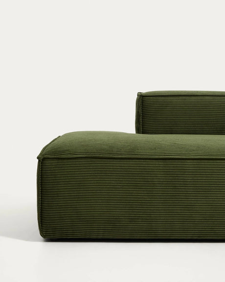 4-Sitzer-Sofa Blok in Cord oder Chenille, 380 cm, FSC Mix Credit von Kave Home – Bild 4