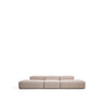 4-Sitzer-Sofa Blok in beiger Chenille, 380 cm, FSC Mix Credit von Kave Home – Bild 1