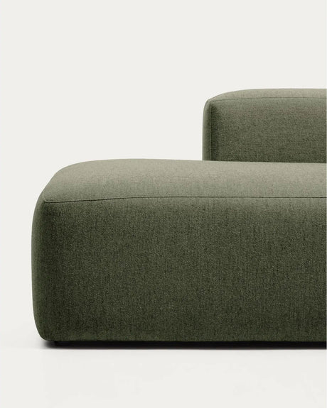 4-Sitzer-Sofa Blok in moosgrüner Chenille, 380 cm, FSC Mix Credit von Kave Home – Bild 5