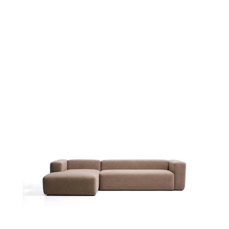 4-Sitzer-Sofa Blok mit Chaiselongue links in Chenille, 330 cm, FSC Mix Credit von Kave Home – Bild 1