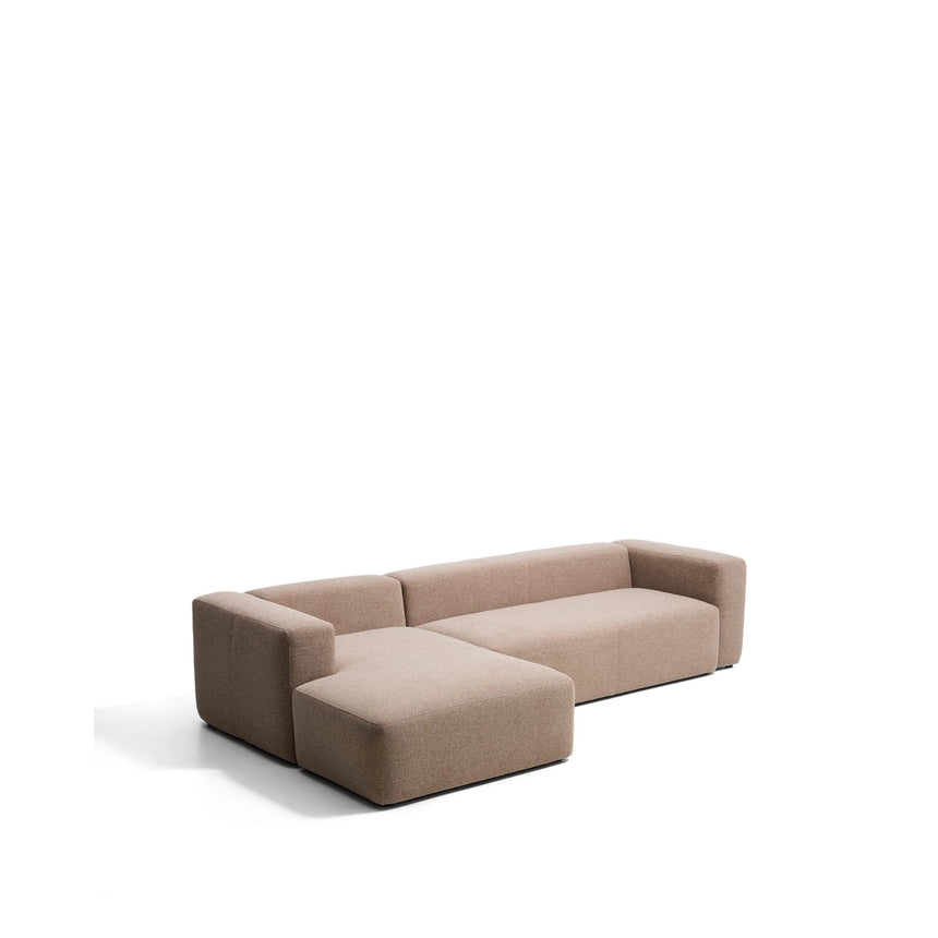 4-Sitzer-Sofa Blok mit Chaiselongue links in Chenille, 330 cm, FSC Mix Credit von Kave Home – Bild 4