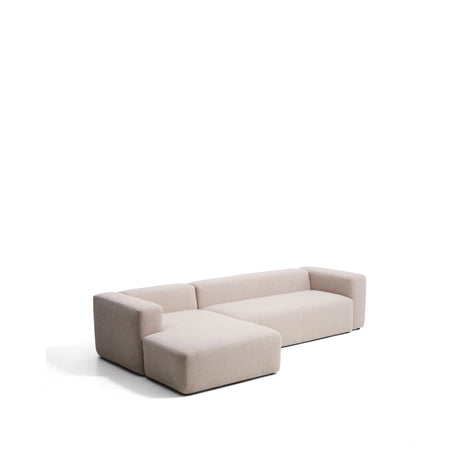 4-Sitzer-Sofa Blok mit Chaiselongue links in beiger Chenille, 330 cm, FSC Mix Credit von Kave Home – Bild 3