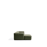 4-Sitzer-Sofa Blok mit Chaiselongue links in moosgrüner Chenille, 330 cm, FSC Mix Credit von Kave Home – Bild 5
