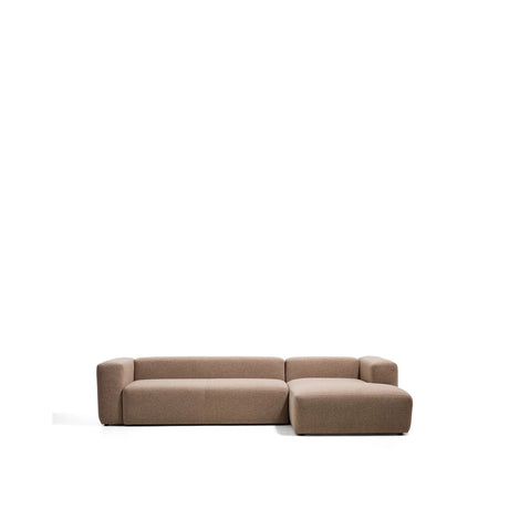 4-Sitzer-Sofa Blok mit Chaiselongue rechts in Chenille, 330 cm, FSC Mix Credit von Kave Home – Bild 1
