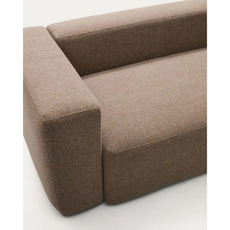 4-Sitzer-Sofa Blok mit Chaiselongue rechts in Chenille, 330 cm, FSC Mix Credit von Kave Home – Bild 7