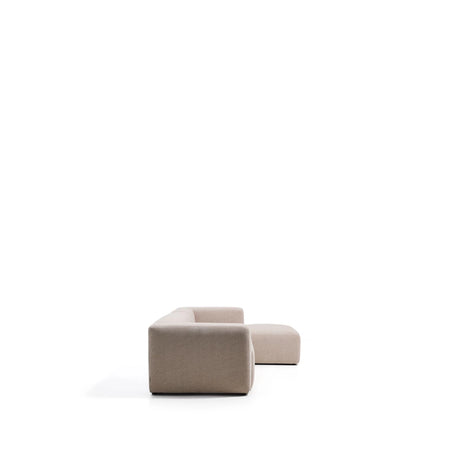 4-Sitzer-Sofa Blok mit Chaiselongue rechts in beiger Chenille, 330 cm, FSC Mix Credit von Kave Home – Bild 5