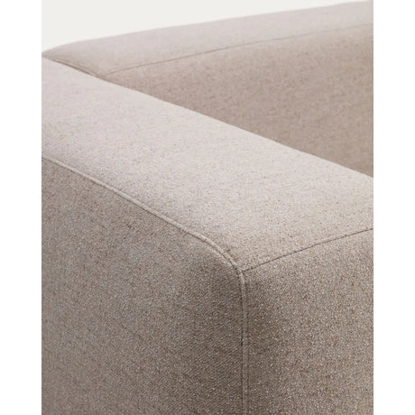4-Sitzer-Sofa Blok mit Chaiselongue rechts in beiger Chenille, 330 cm, FSC Mix Credit von Kave Home – Bild 7