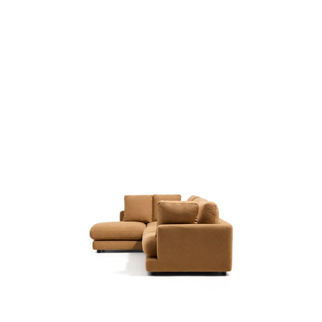 4-Sitzer-Sofa Gala aus Microbouclé mit Chaiselongue links in Senfgelb, FSC Mix Credit, 300 cm von Kave Home – Bild 4