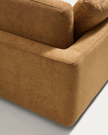 4-Sitzer-Sofa Gala aus Microbouclé mit Chaiselongue links in Senfgelb, FSC Mix Credit, 300 cm von Kave Home – Bild 7