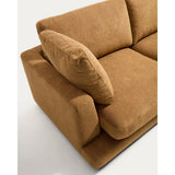 4-Sitzer-Sofa Gala aus Microbouclé mit Chaiselongue rechts in Senfgelb, FSC Mix Credit, 300 cm von Kave Home – Bild 6