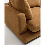 4-Sitzer-Sofa Gala aus Microbouclé mit Chaiselongue rechts in Senfgelb, FSC Mix Credit, 300 cm von Kave Home – Bild 7