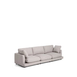 4-Sitzer-Sofa Gala aus grauem Micro-Bouclé FSC Mix Credit 300 cm von Kave Home – Produktbild 5
