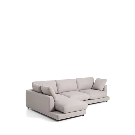 4-Sitzer-Sofa Gala aus grauem Micro-Bouclé mit linker Chaise Longue FSC Mix Credit 300 cm von Kave Home – Produktbild 5