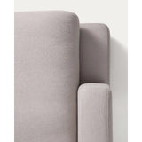 4-Sitzer-Sofa Gala aus grauem Micro-Bouclé mit linker Chaise Longue FSC Mix Credit 300 cm von Kave Home – Produktbild 7