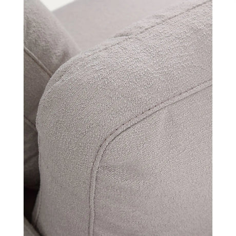 4-Sitzer-Sofa Gala aus grauem Micro-Bouclé mit linker Chaise Longue FSC Mix Credit 300 cm von Kave Home – Produktbild 8