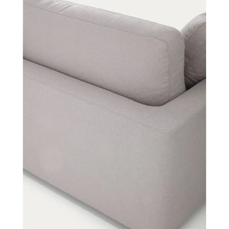 4-Sitzer-Sofa Gala aus grauem Micro-Bouclé mit rechter Chaise Longue FSC Mix Credit 300 cm von Kave Home – Produktbild 10