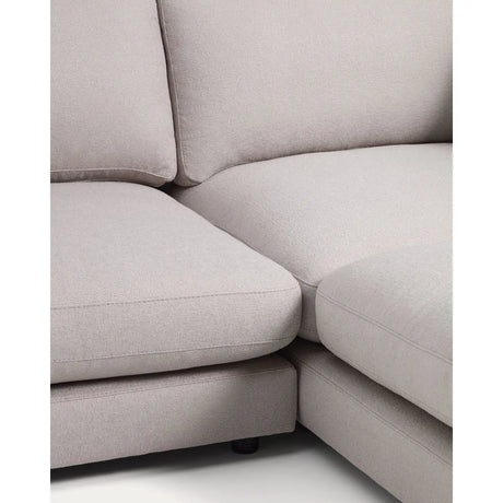 4-Sitzer-Sofa Gala aus grauem Micro-Bouclé mit rechter Chaise Longue FSC Mix Credit 300 cm von Kave Home – Produktbild 6