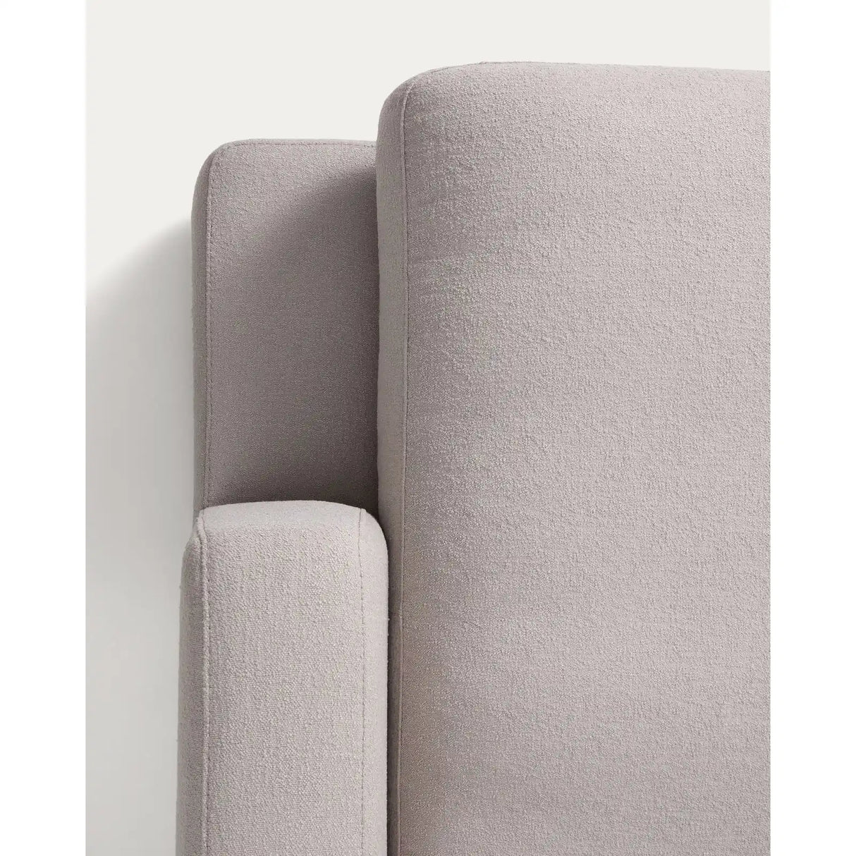 4-Sitzer-Sofa Gala aus grauem Micro-Bouclé mit rechter Chaise Longue FSC Mix Credit 300 cm von Kave Home – Produktbild 8