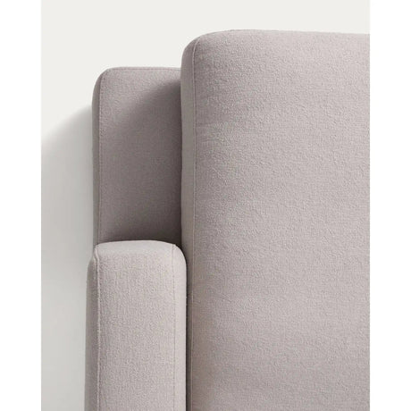 4-Sitzer-Sofa Gala aus grauem Micro-Bouclé mit rechter Chaise Longue FSC Mix Credit 300 cm von Kave Home – Produktbild 8