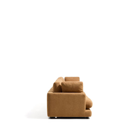 4-Sitzer-Sofa Gala aus senfgelbem Microbouclé, FSC Mix Credit, 300 cm von Kave Home – Bild 4
