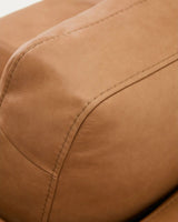 4-Sitzer-Sofa Gala mit Chaiselongue links in braunem Leder, 300 cm von Kave Home – Produktbild 9