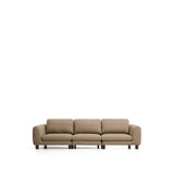 4-Sitzer Sofa Vera mit Beinen aus massivem Eschenholz mit Nussbaum-Finish, 320 cm, FSC Mix Credit von Kave Home – Bild 1