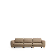 4-Sitzer Sofa Vera mit Beinen aus massivem Eschenholz mit natürlichem Finish, 320 cm, FSC Mix Credit von Kave Home – Bild 1