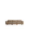 4-Sitzer Sofa Vera mit Beinen aus massivem Eschenholz mit natürlichem Finish, 320 cm, FSC Mix Credit von Kave Home – Bild 1