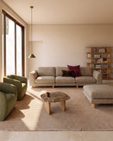4-Sitzer Sofa Vera mit Beinen aus massivem Eschenholz mit natürlichem Finish, 320 cm, FSC Mix Credit von Kave Home – Bild 2