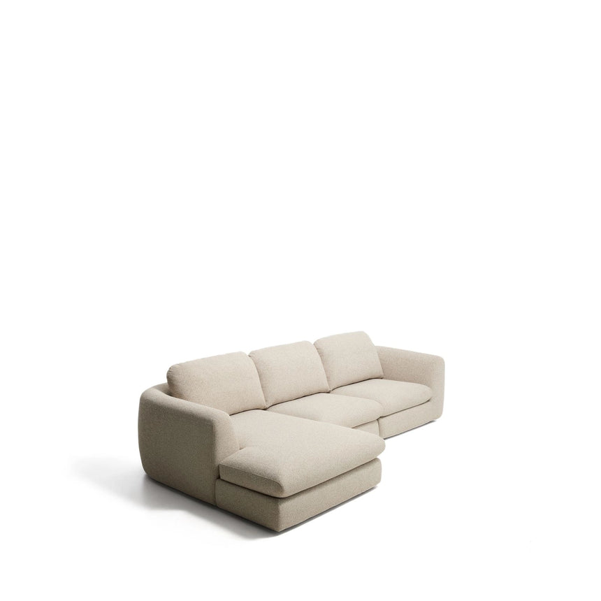 4-Sitzer Sofa Vera mit Chaiselongue links in Beige, 322 cm, FSC Mix Credit von Kave Home – Bild 4