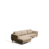 4-Sitzer Sofa Vera mit Chaiselongue links mit Beinen aus massivem Eschenholz mit natürlichem Finish, 322 cm, FSC Mix Credit von Kave Home – Bild 4