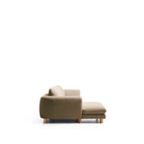 4-Sitzer Sofa Vera mit Chaiselongue links mit Beinen aus massivem Eschenholz mit natürlichem Finish, 322 cm, FSC Mix Credit von Kave Home – Bild 5