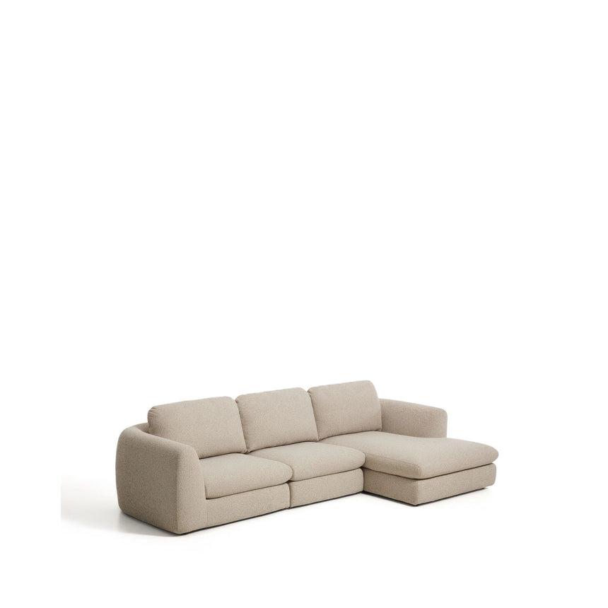 4-Sitzer Sofa Vera mit Chaiselongue rechts in Beige, 322 cm, FSC Mix Credit von Kave Home – Bild 4